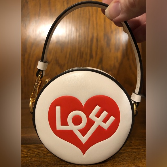 NWT-Alexander Girard x Kate Spade-Convertible Coin Purse-Heart ❤️ Embossed-$110 - Picture 1 of 16